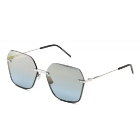 Italia Independent - I-I Mod. Janice 0314 - Argento Full Blu - 0314.075.001 - Occhiali da Sole - Italia Independent Eyewear