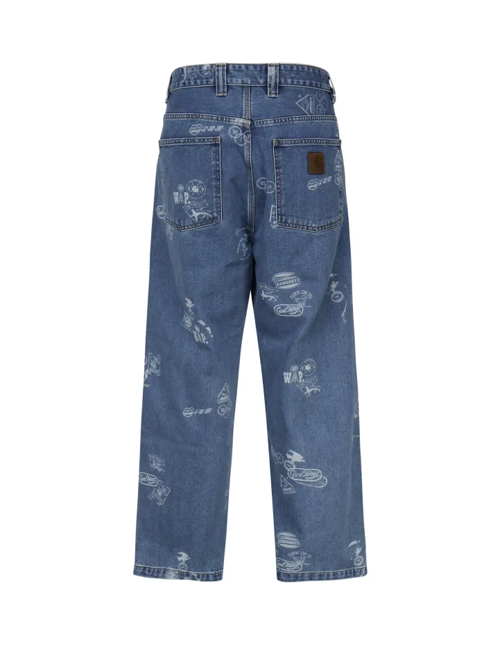 JEANS STAMPA TATTOO