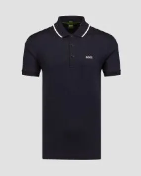 Polo blu scuro da uomo Hugo Boss Paddy