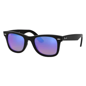 Ray-Ban - RB4340 601/4O - Original Wayfarer Ease - Nero - Lente Blu Gradient Flash - Occhiali da Sole - Ray-Ban Eyewear