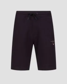 Shorts da tuta blu scuro da uomo Aeronautica Militare