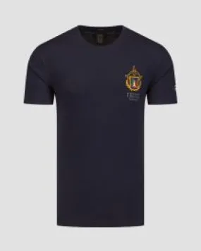T-shirt blu scuro da uomo Aeronautica Militare