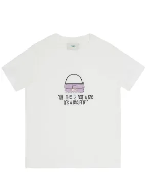 T-shirt con ricamo
